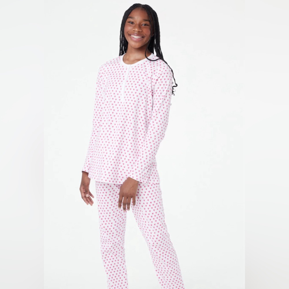 Roller Rabbit Pink Heart Pajamas